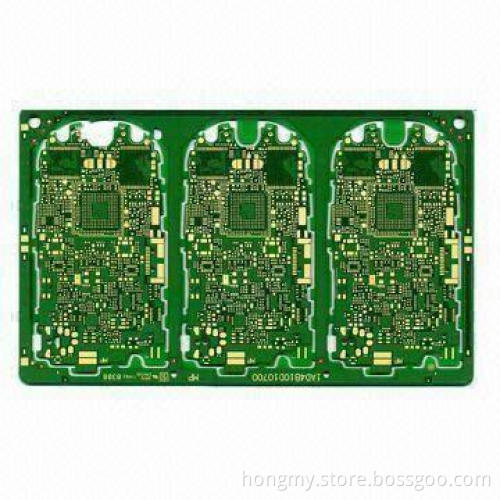 High Density Multilayer PCB, Made of FR-4 Material with Immersion Gold Finish